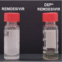 SPL creates slow release soluble DEP® remdesivir nanoparticle